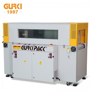 إنكمش الحراري نفق يتقلص التفاف آلة التعبئة - GURKI